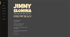 Desktop Screenshot of jimmyslonina.com